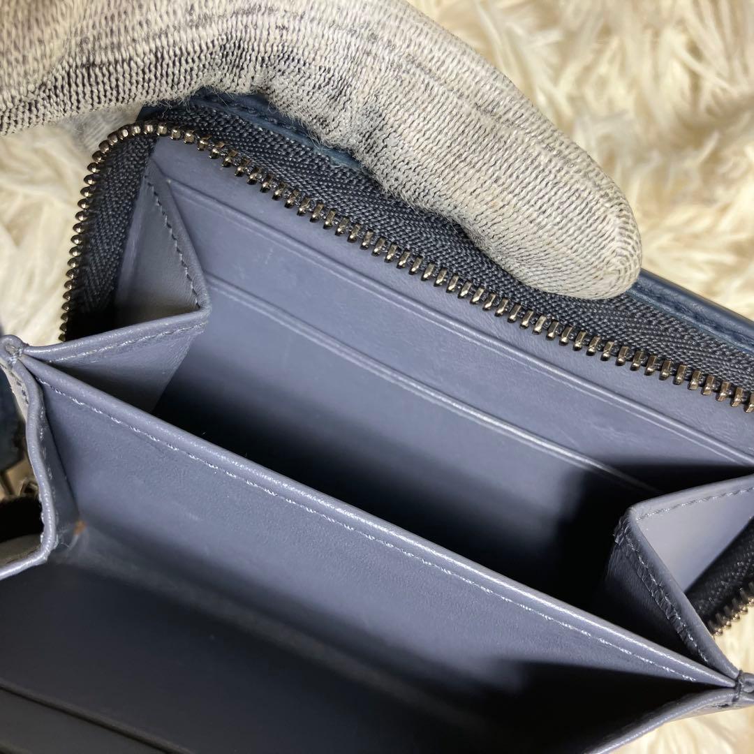 【良品】 LOEWE アナグラム ケース カードケース ラウンドジップ