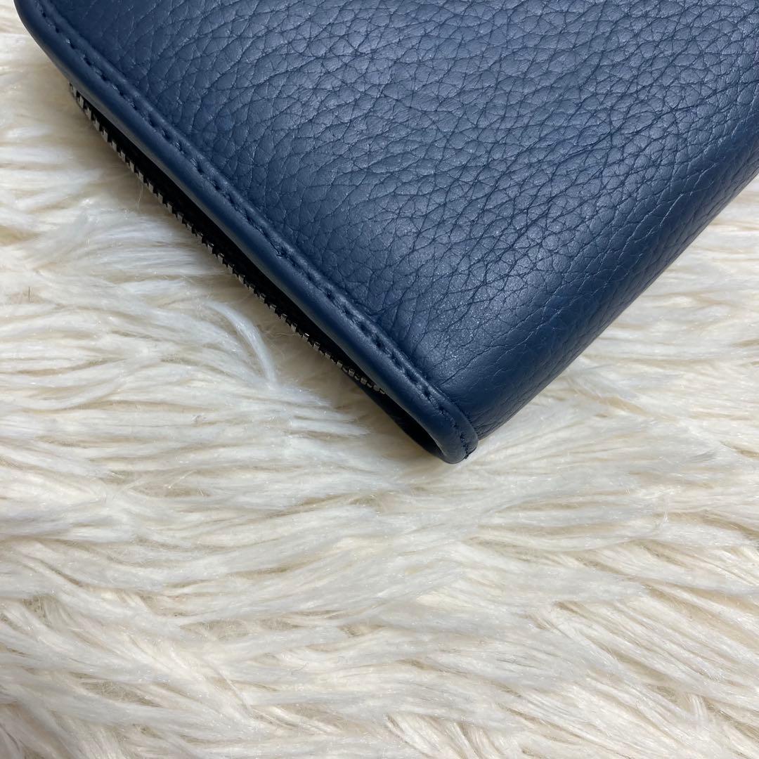 【良品】 LOEWE アナグラム ケース カードケース ラウンドジップ