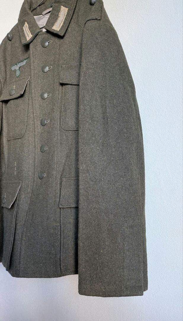 ドイツ軍　40's　M43　野戦用戦闘服　ミリタリージャケット　リプロダクト