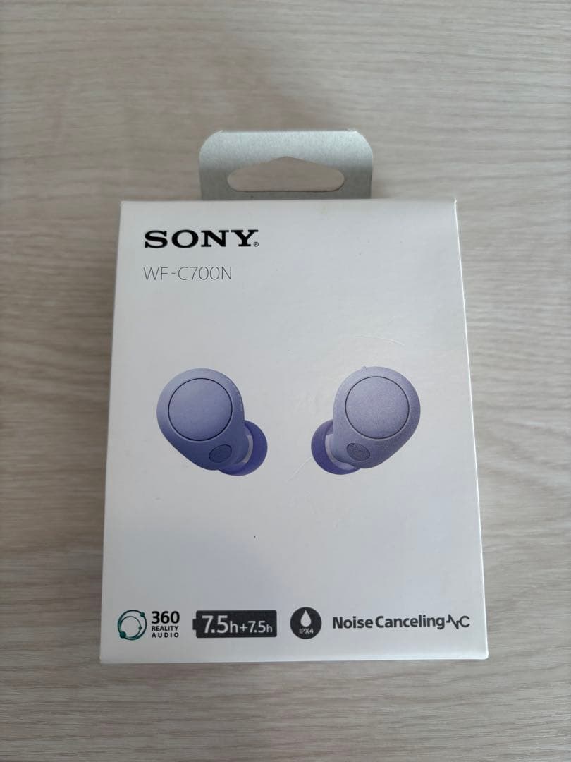 【SONY】ワイヤレスイヤホン WF-C700N ノイズキャンセリング