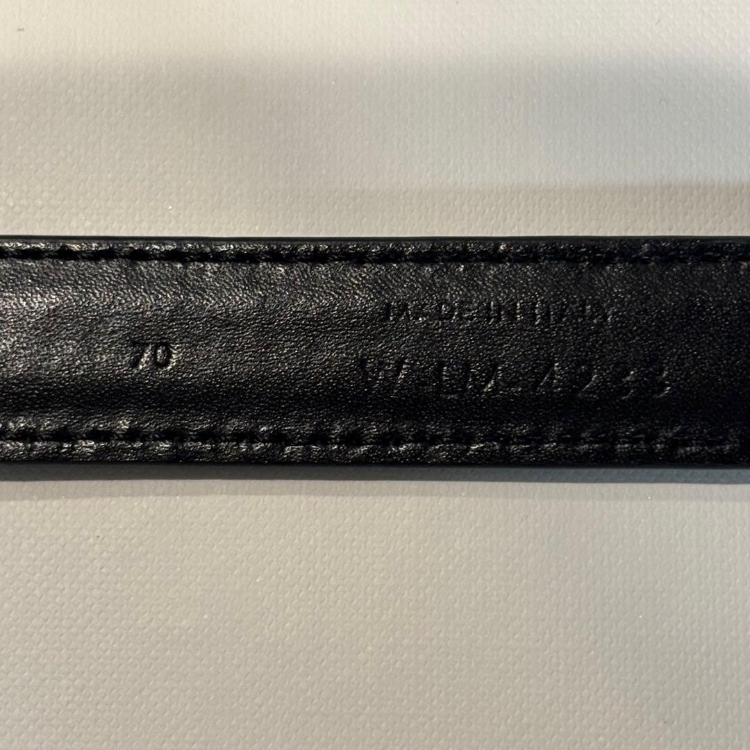 CELINE セリーヌ　スモール トリオンフ ベルト ブラック　70