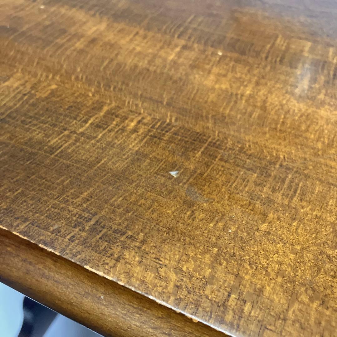 カリモク　karimoku コロニアル サイドテーブル マガジンラック付き