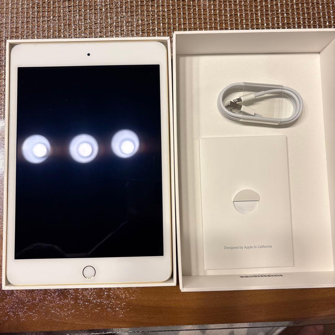 iPad mini 4 Wi-Fiモデル ゴールド 128GB 89%