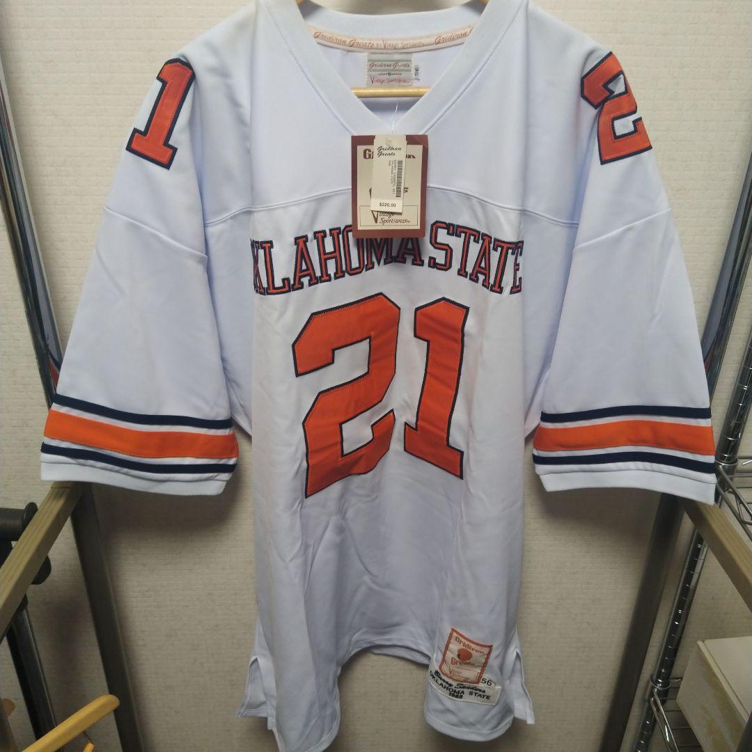 新品未使用　タグ付き　レア　アメリカンフットボール オクラホマ州立大学ジャージ