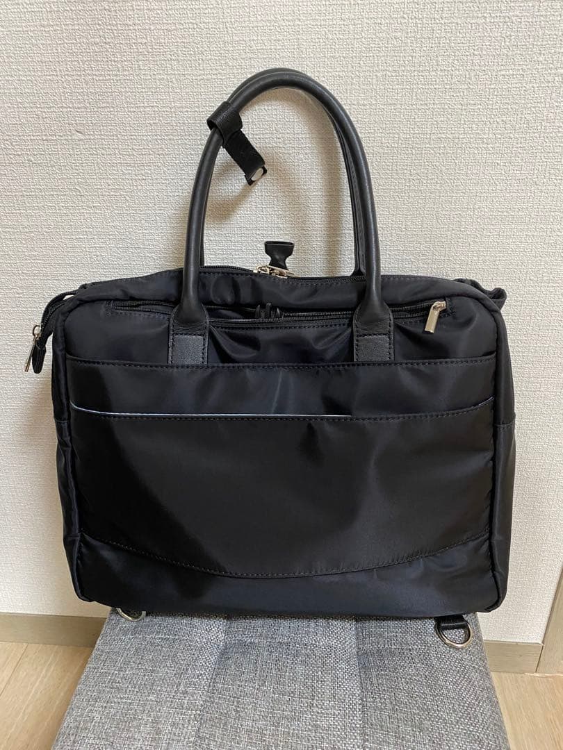 La Closet 3way ビジネスバッグ トートバッグ ブラック