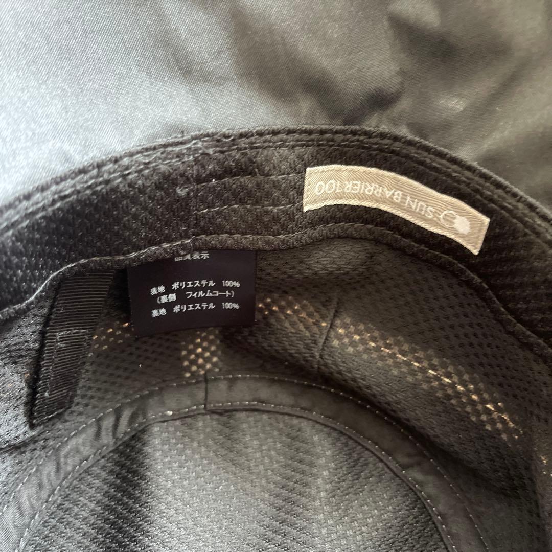 【試着のみ】サンバリア100 ナチュラルハット アイボリー Mサイズ