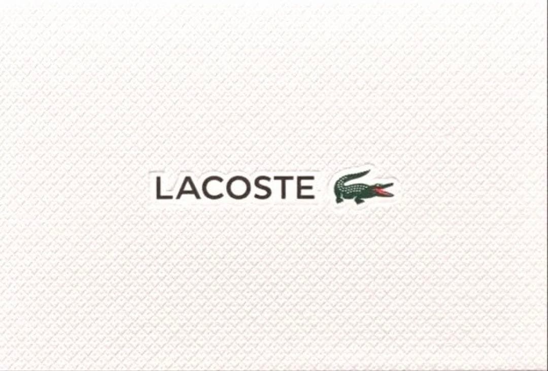 ✨️新品✨️LACOSTEネイビー本革名刺、カードケース定価より5200円引きです✨️