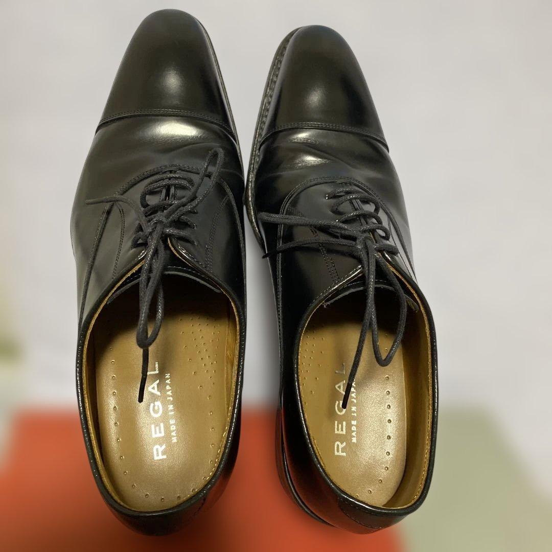 美品　REGAL ブラック ドレスシューズ 25サイズ