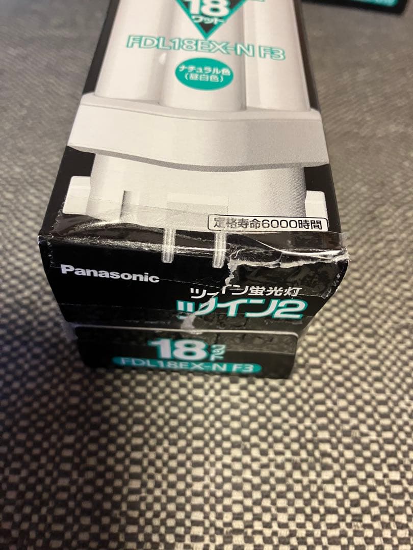 Panasonic ツイン蛍光灯 FDL18EX-N F3 18W 5個セット