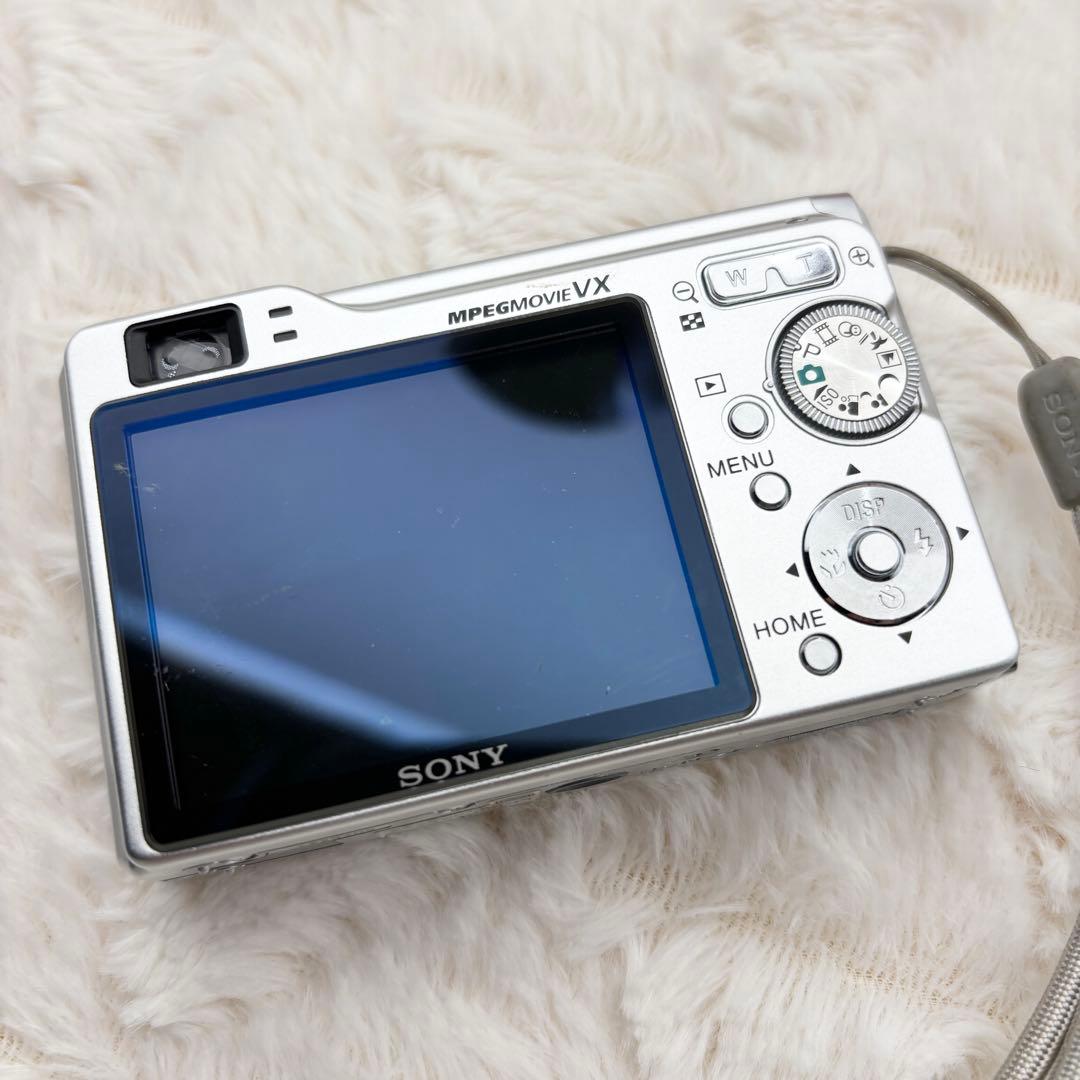 動作良好 Sony Cyber-Shot DSC-W80 シルバー