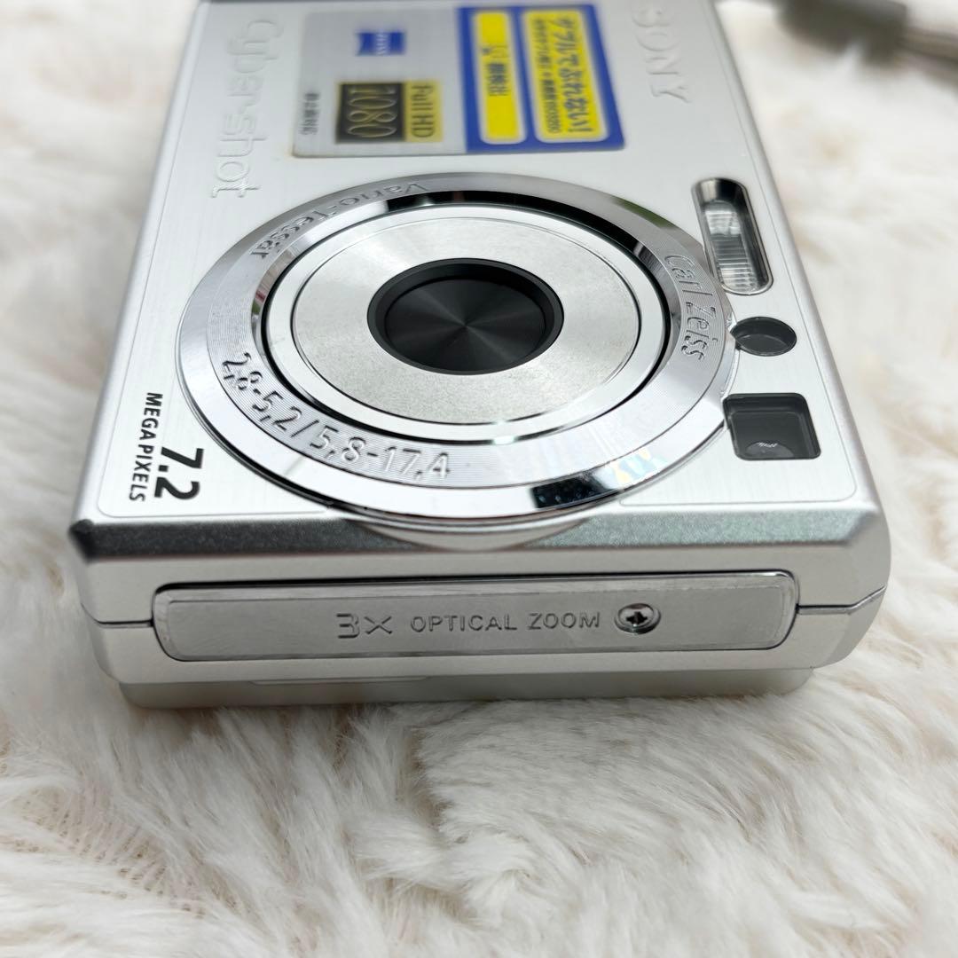 動作良好 Sony Cyber-Shot DSC-W80 シルバー