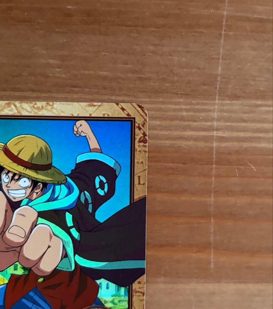 ワンピース　ハイパーバトル　 カードダス　ルフィ　ザ・ルーキーC520