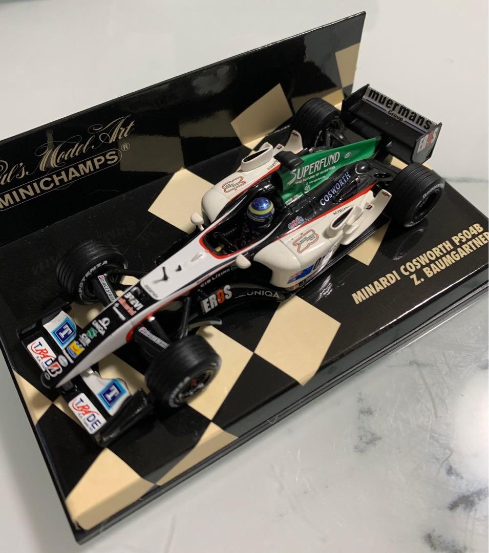 MINICHAMPS F1ミニカー4台セット　佐藤琢磨　Jバトン