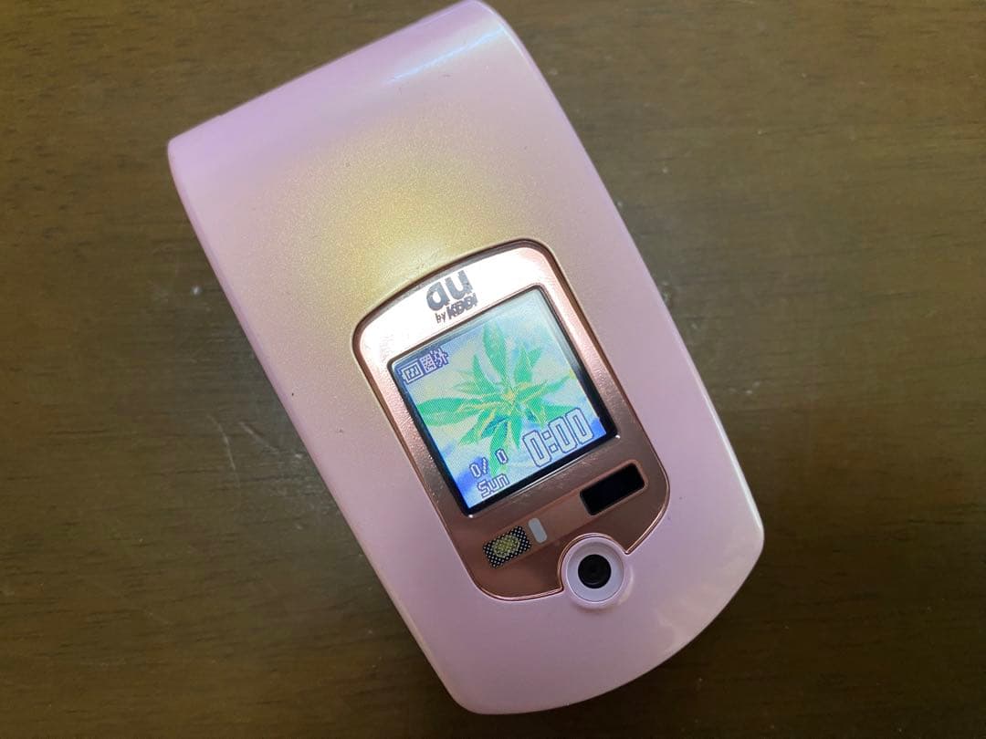 【auガラケー】SONY Ericsson A1404S ピンク