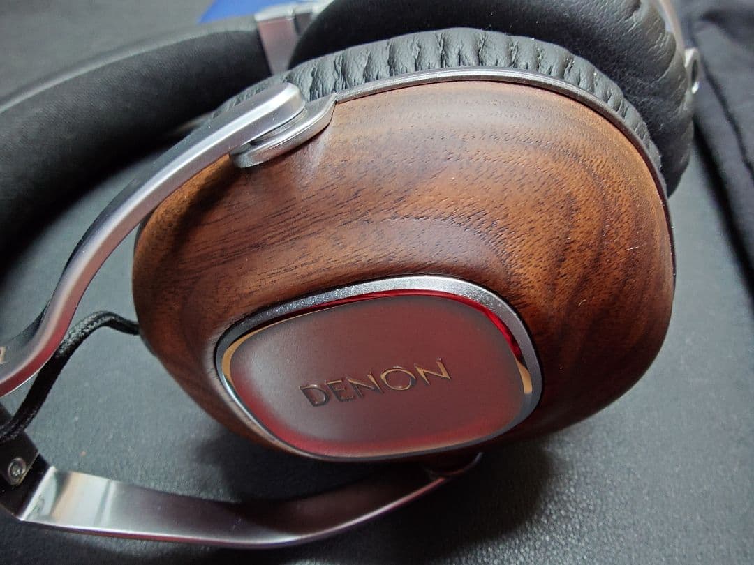 DENON AH-MM400 有線ヘッドホン 木製