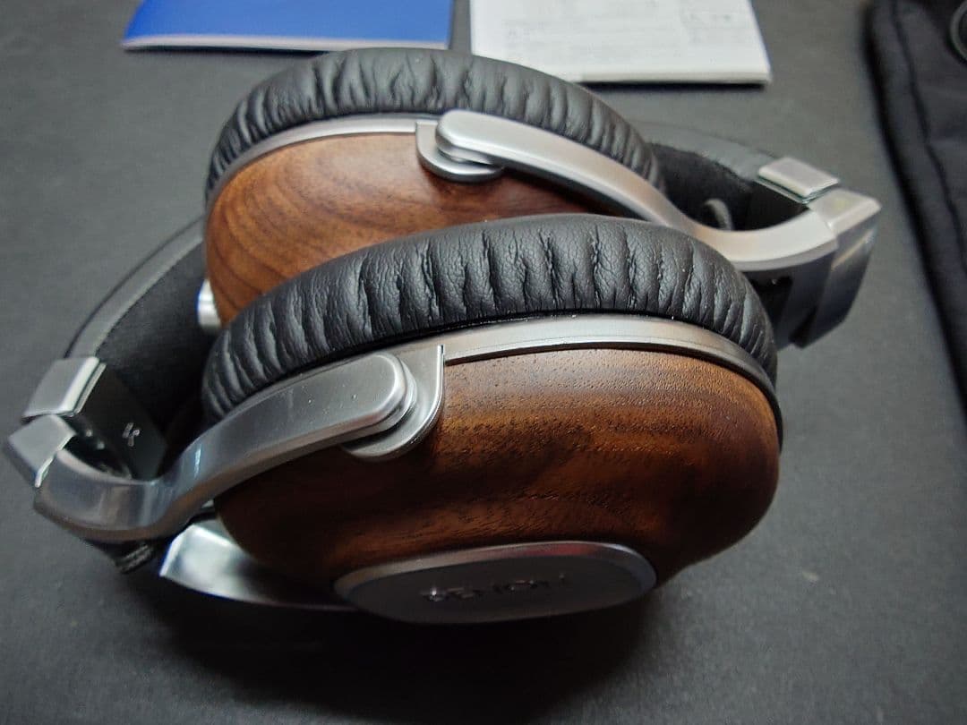 DENON AH-MM400 有線ヘッドホン 木製