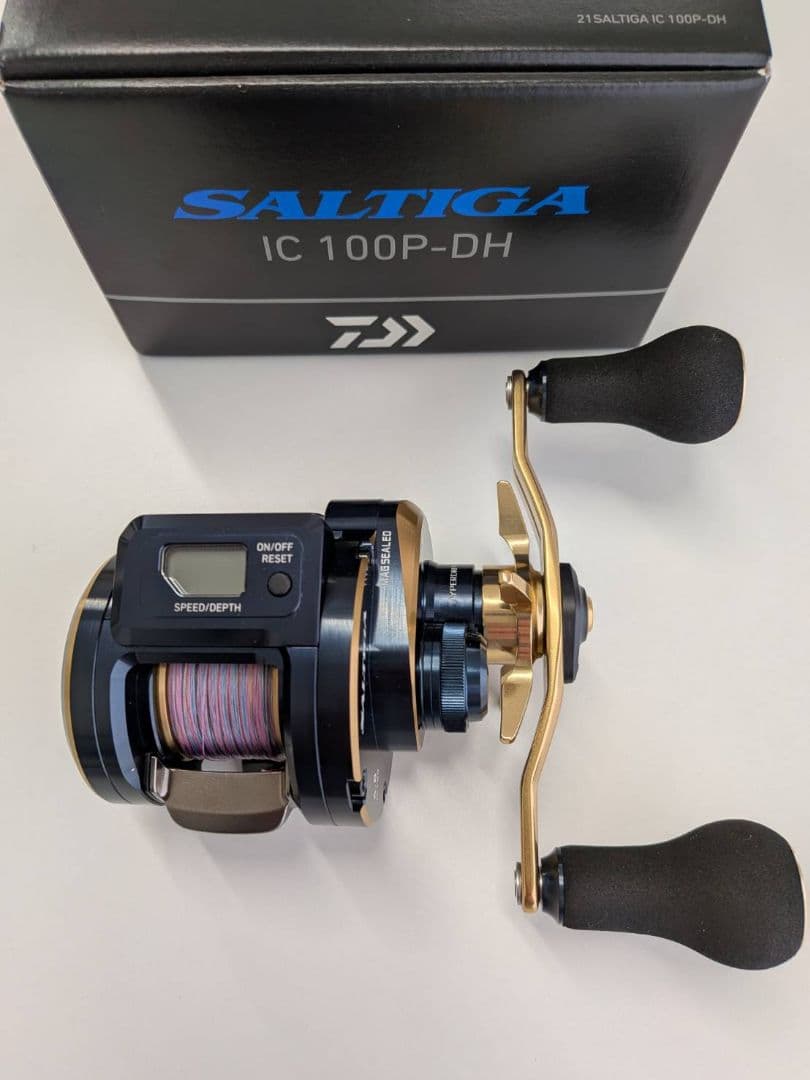 ダイワ　ソルティガ IC100P−DH　ベイトリール