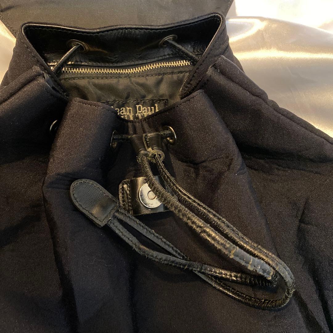 JEAN PAUL GAULTIERゴルチェ希少レザーロゴリュック・バックパック