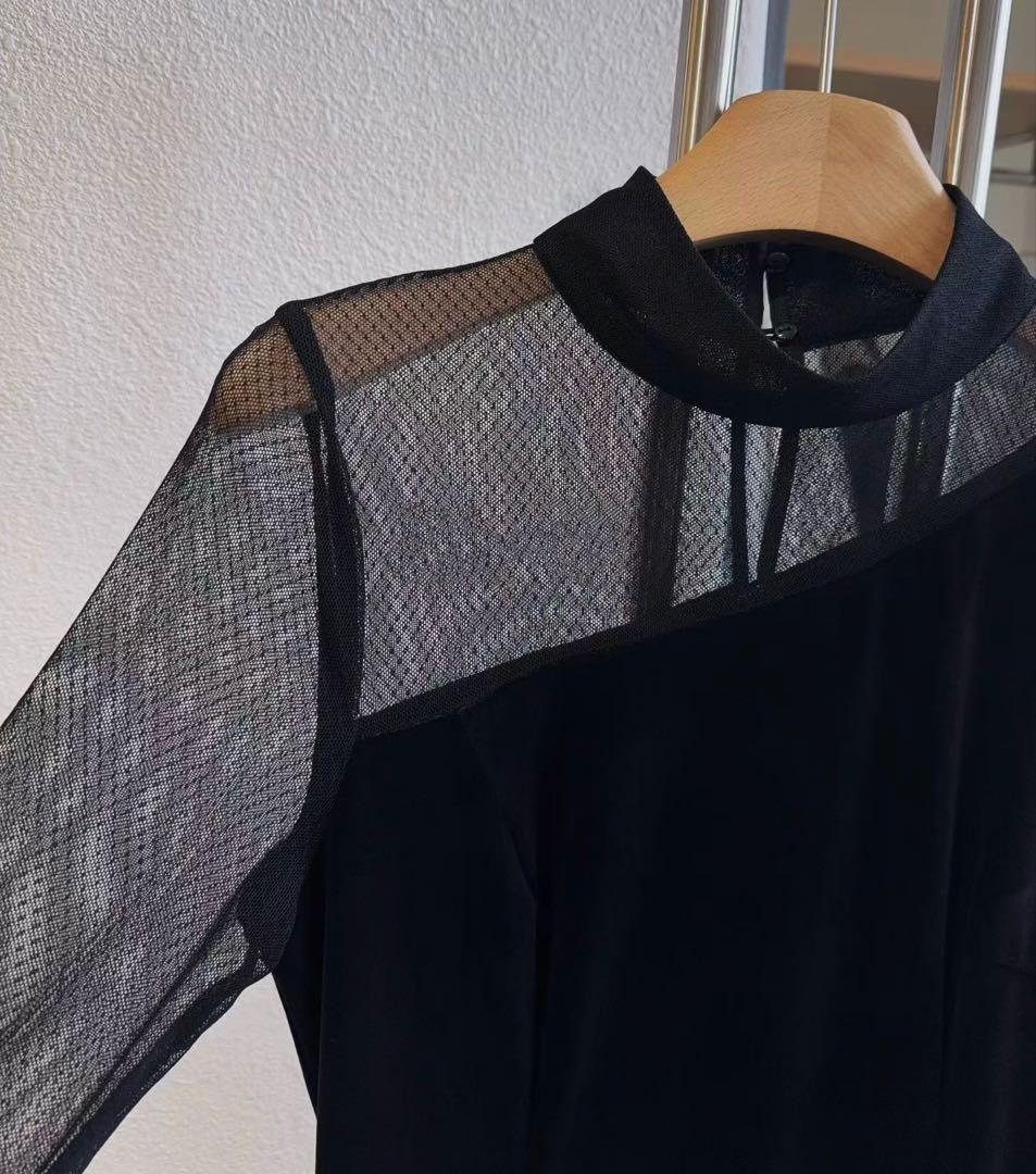 anuans シアーコンビタイトワンピース サイズ2