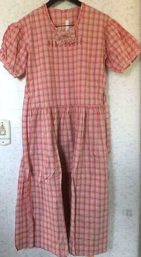 【美品】ピンクハウス半袖ワンピース　フリー