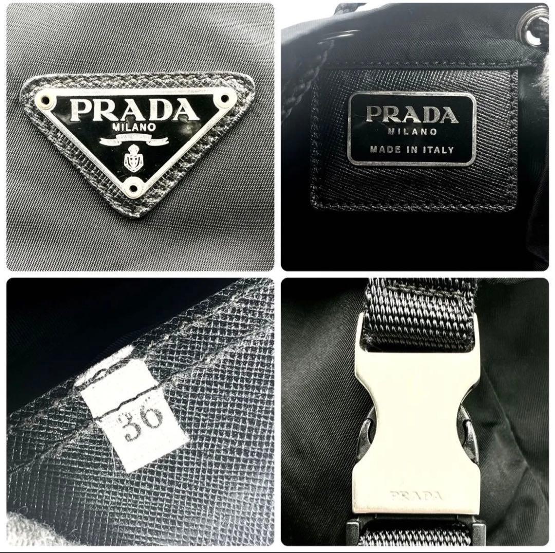 nono　プラダ パックパック リュック 三角ロゴ メンズ ナイロン