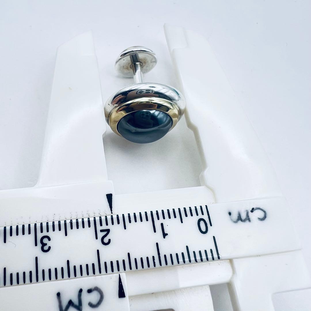 美品　ティファニー　シルバー　18K ヘマタイト　カフス　カフリンクス