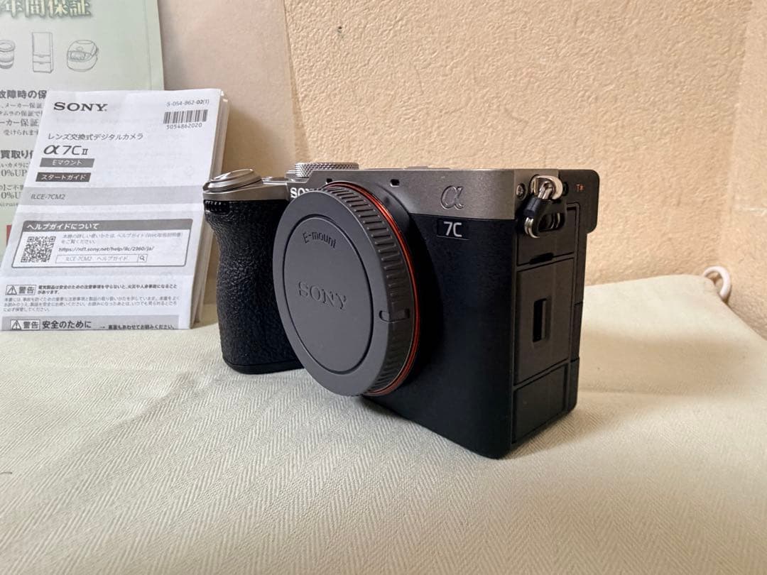 SONY α7C ミラーレス一眼 シルバー
