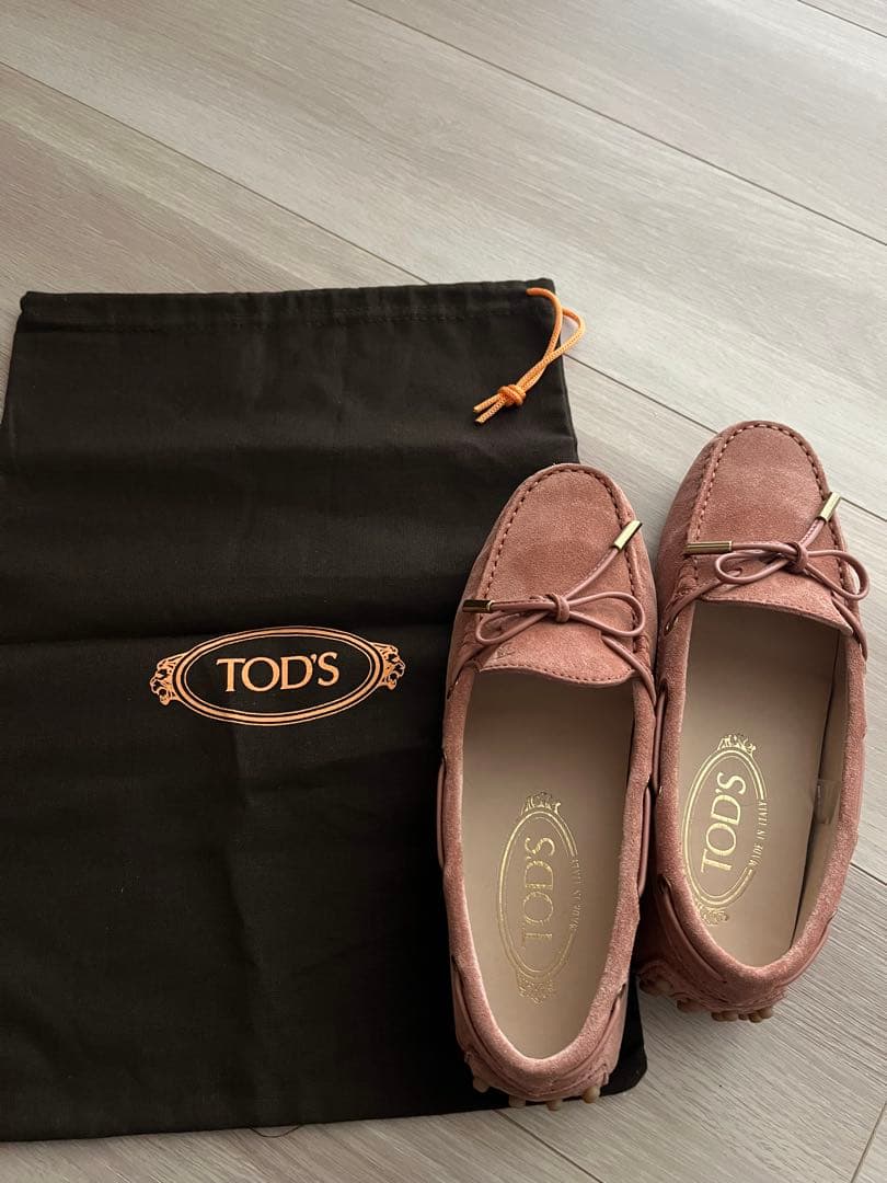 TOD'S スエード ローファー ドライビングシューズ　34 新品