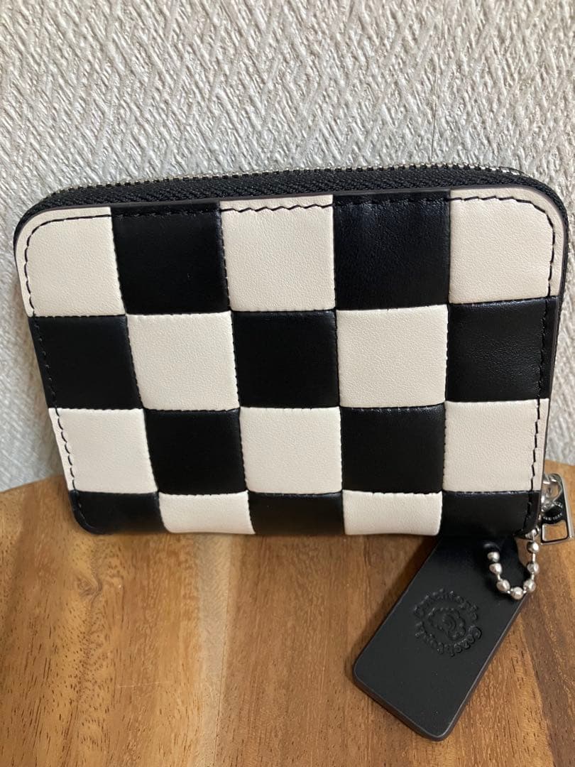 COACH coachtopiaチェッカー　財布