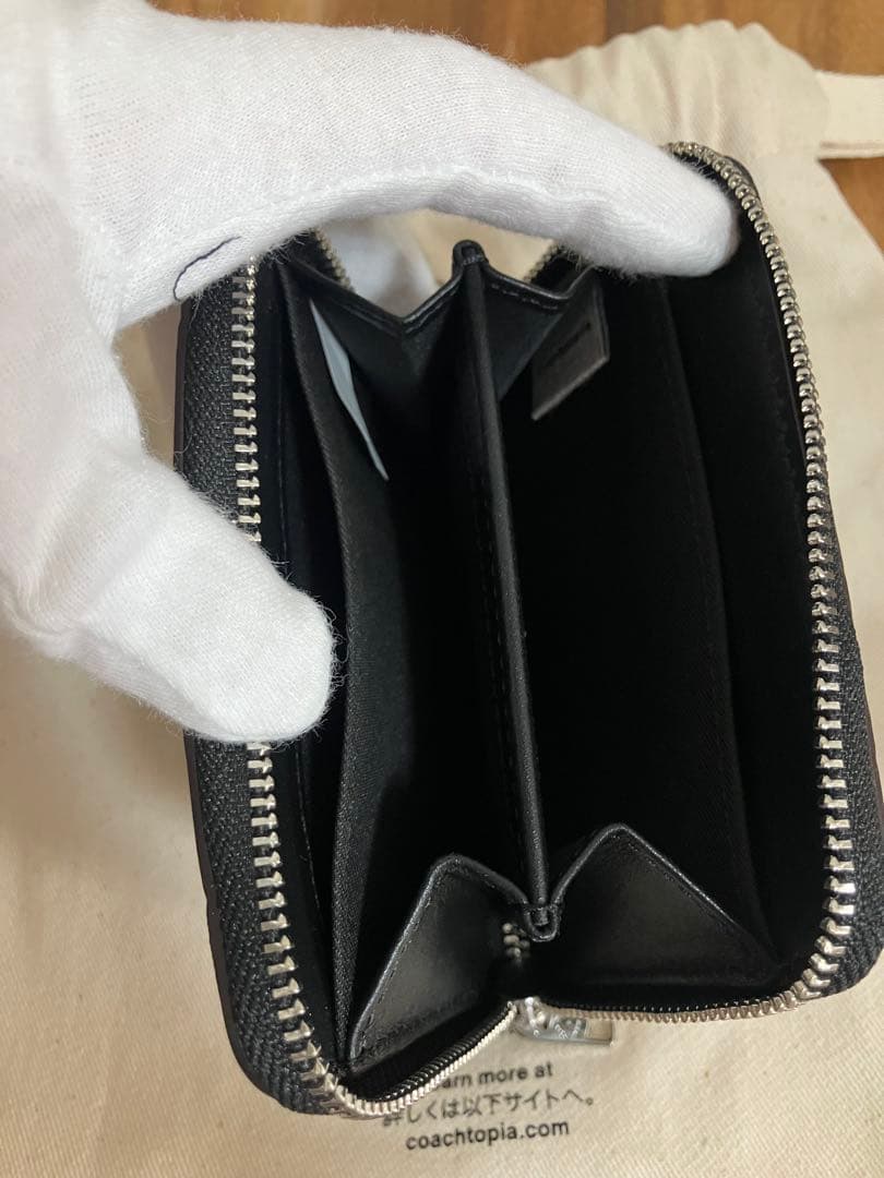 COACH coachtopiaチェッカー　財布