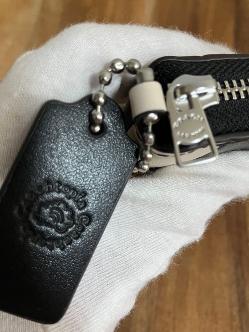 COACH coachtopiaチェッカー　財布