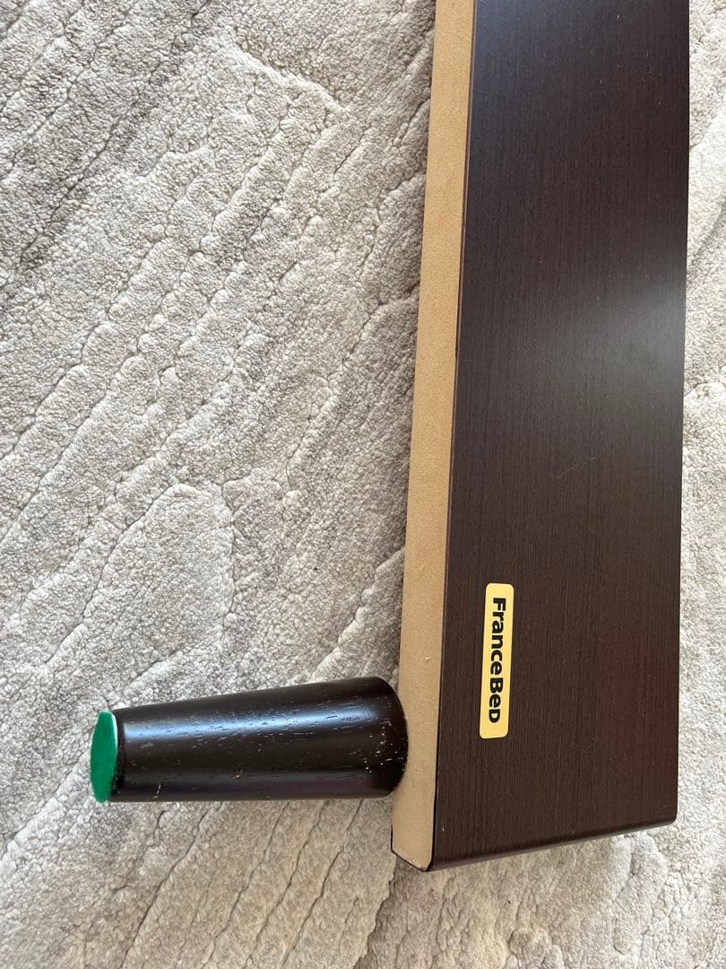 江戸川区引き取り希望　フランスベットダークブラウン シングルベッドフレーム