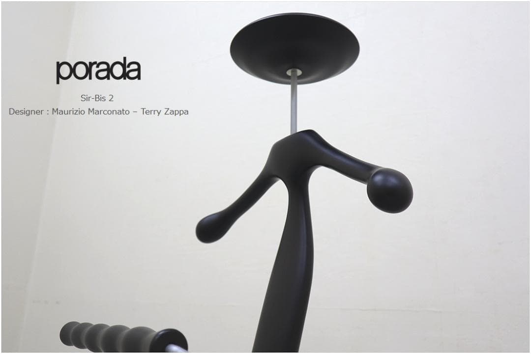 極美品 ポラダ Sir-Bis 2 サービス2 コートハンガー バレットスタンド