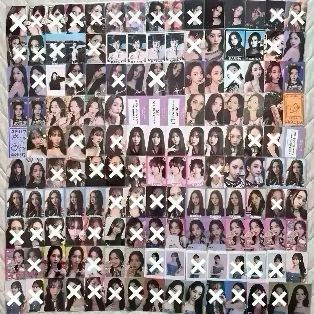 aespa カリナ 公式トレカ まとめ売り！ 他メンも少しあります