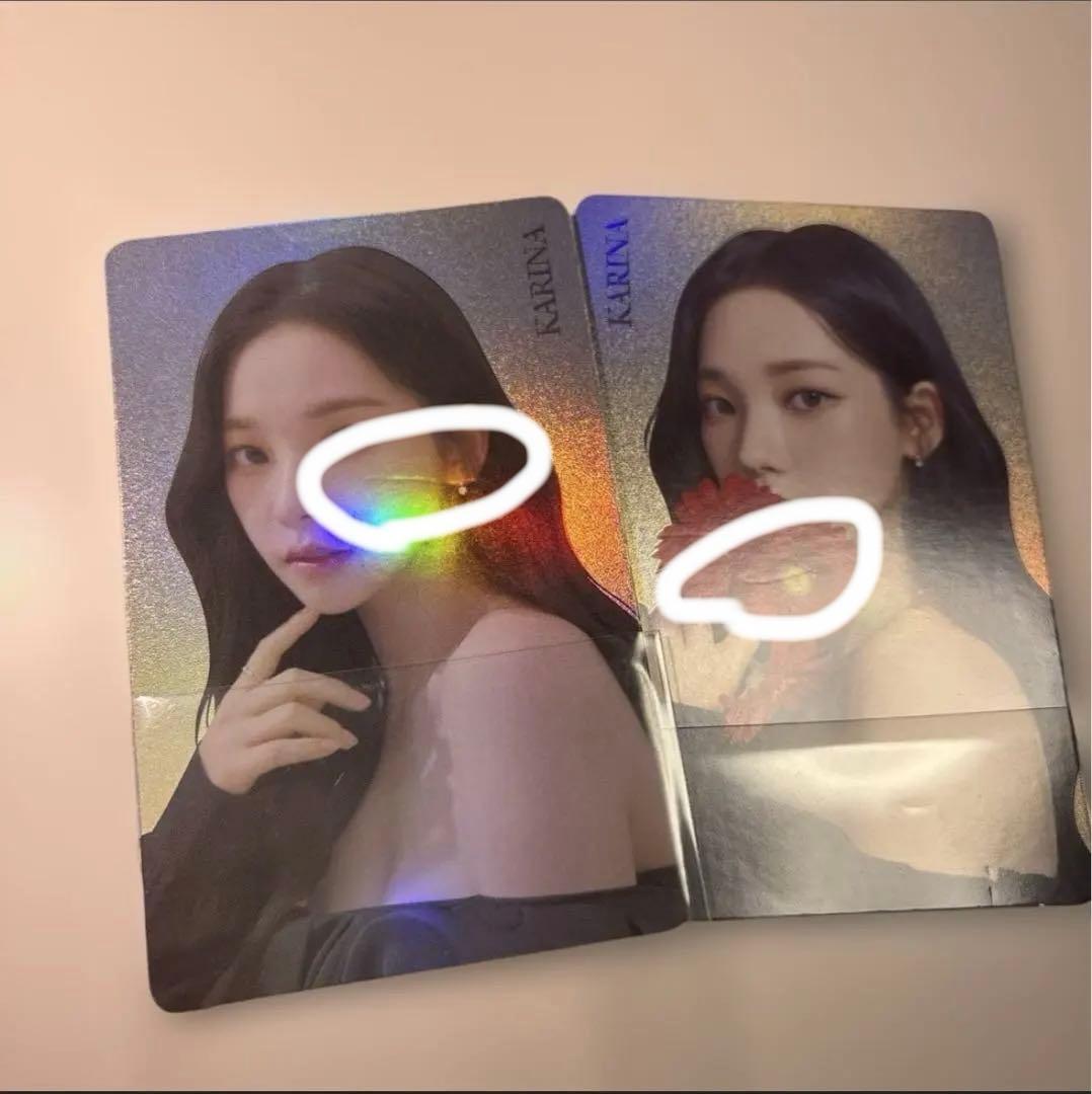 aespa カリナ 公式トレカ まとめ売り！ 他メンも少しあります