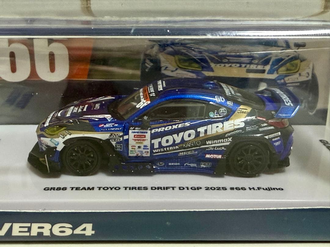 ミニカー GULLIVER64 GR86 D1GP 2025