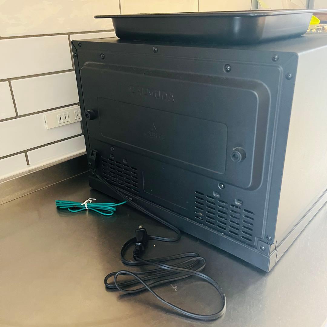 【2022年製/ジャンク】バルミューダ オーブンレンジ K04A ブラック 黒