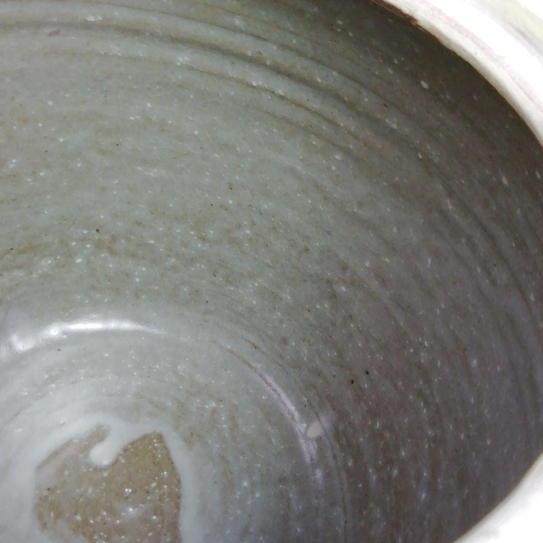 Ｓ８０７　水指　『窯変面取　水指』『安田道雄』　共箱　茶道具