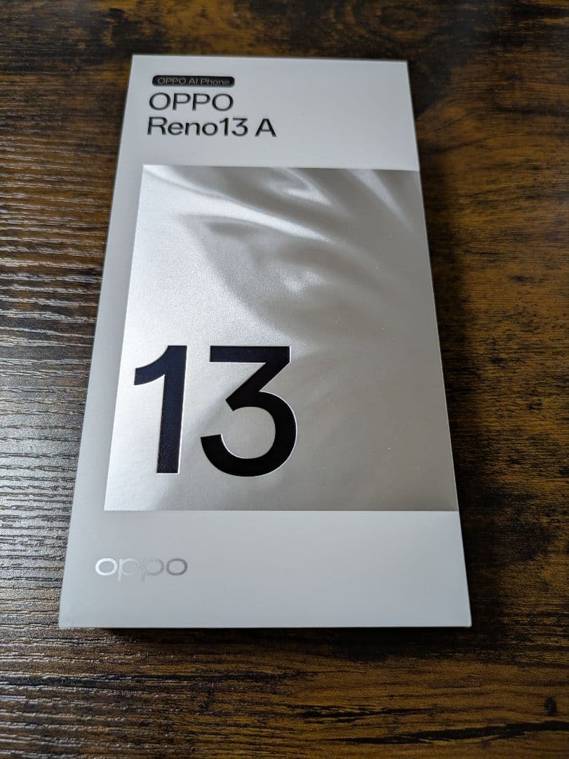 【新品未使用】OPPO Reno13A 128GB ルミナスネイビー　本体