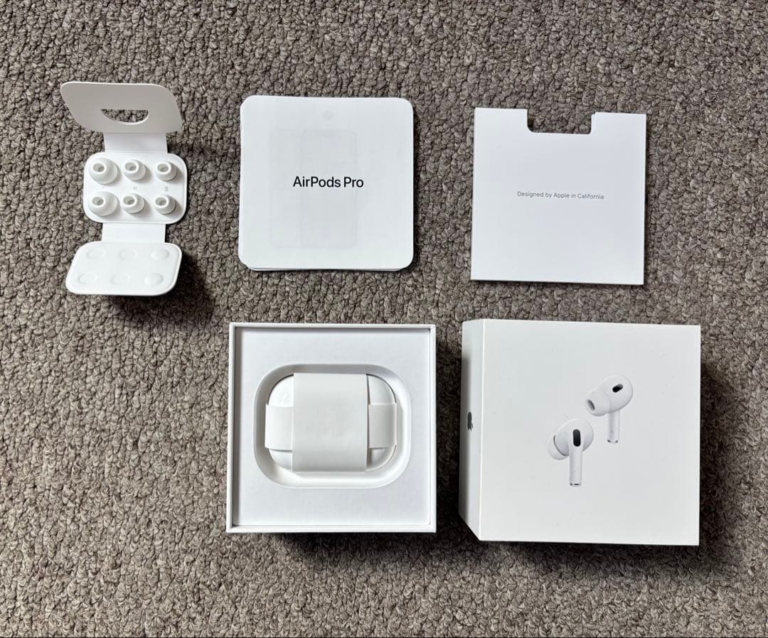 AirPods pro 第二世代本体充電ケースイヤーチップ付きCタイプ