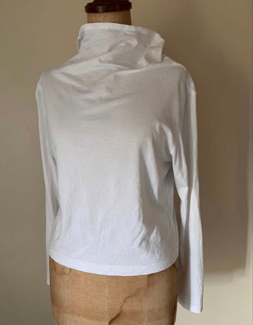 トップス y's cotton long sleeves with back button