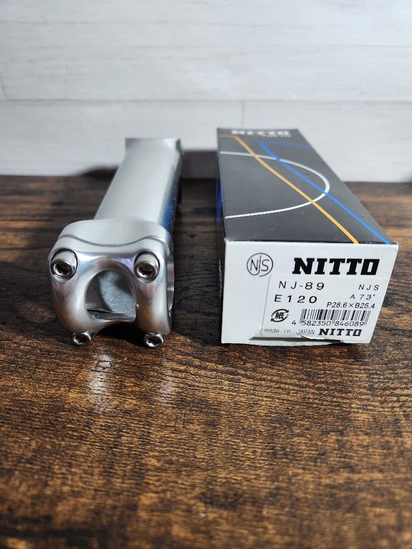 【極美品】NITTO 日東 ステムNJ-89 120mm NJS