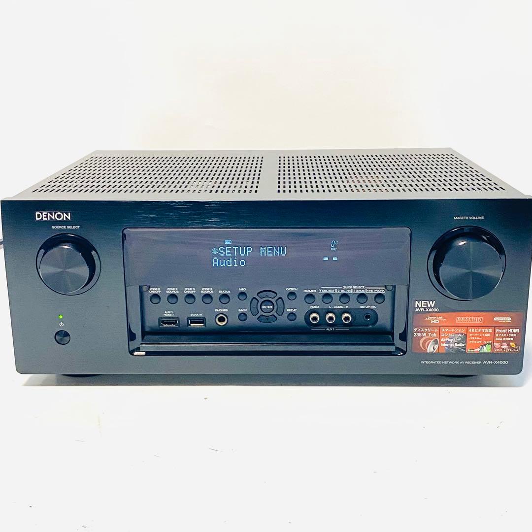 アンプ Denon AVR-X4000-K