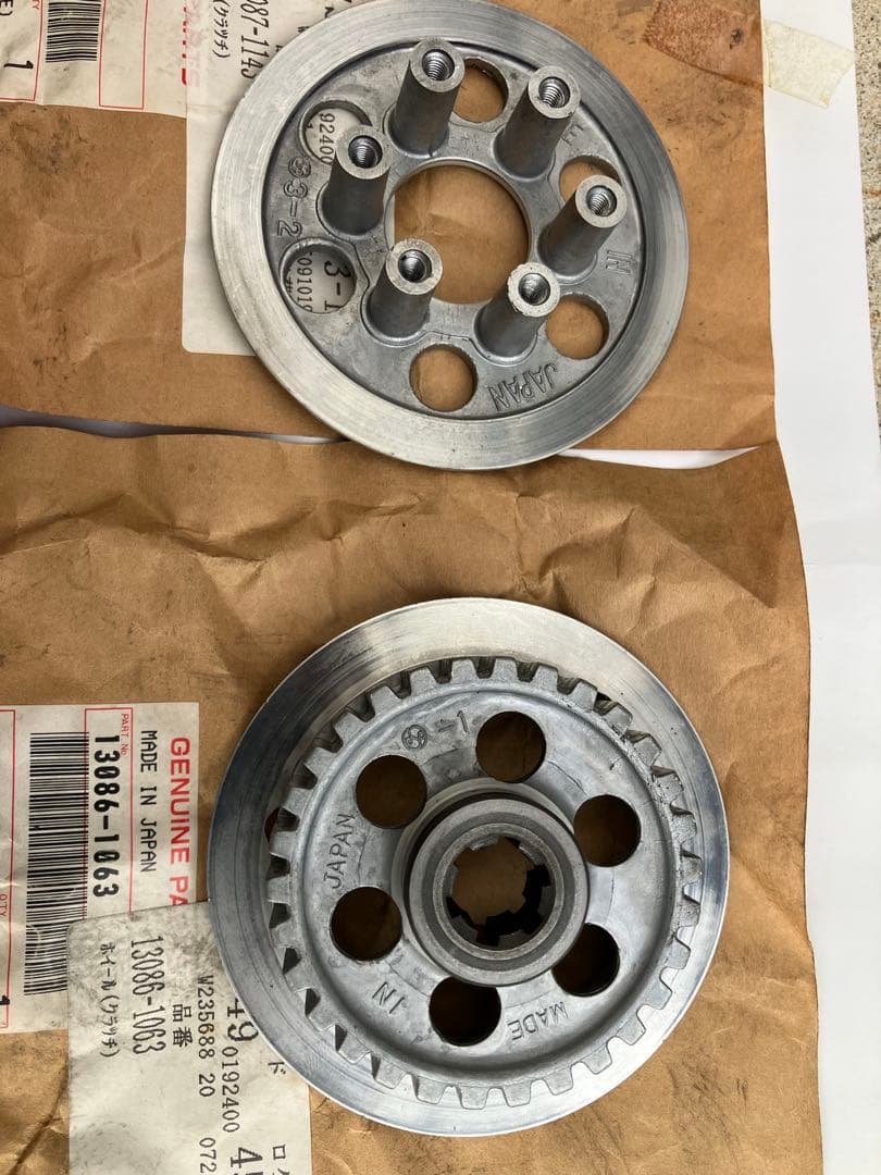 カワサキ　KSR80 クラッチ部品　まとめ売り　中古