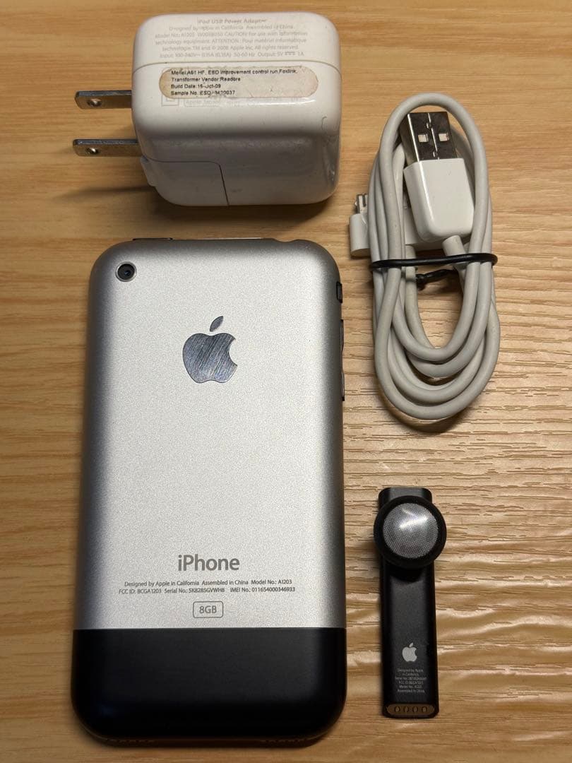 iPhone 2G 極美品 5Kモデル 日本未発売　8GB 初代 第1世代