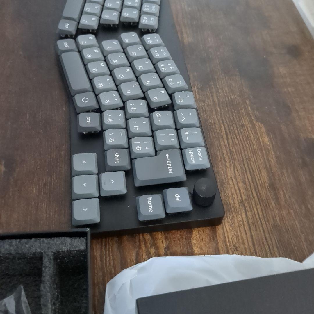 極美品 Keychron K11 Max 65% RGB ホットスワップ 茶軸