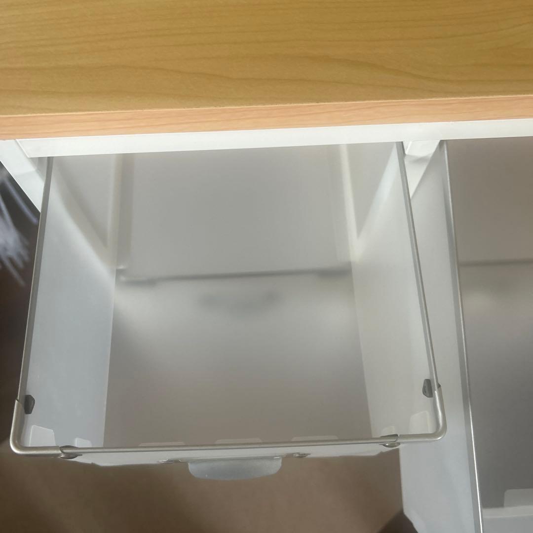 こねこページディノス収納キャビネット 16引き出し ホワイト/ナチュラル