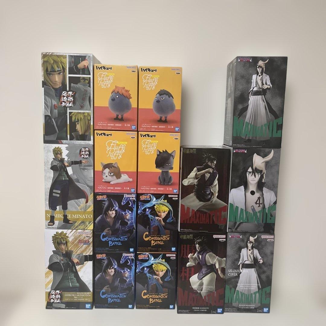NARUTO ハイキュー　呪術廻戦　BLEACH フィギュアまとめ売り