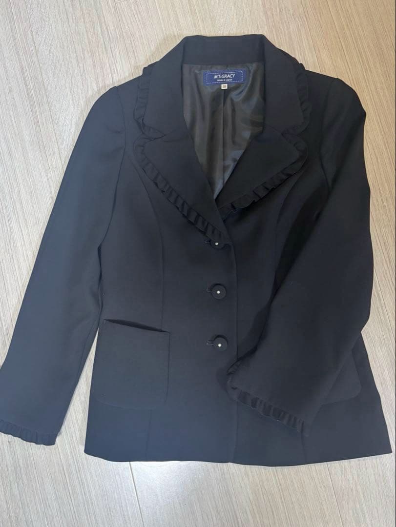 M'sGRACY フリル襟ジャケット