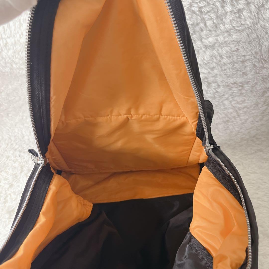 美品 ポーター タンカー バックパック 大容量 ブラック 19ℓ A4 通勤 黒